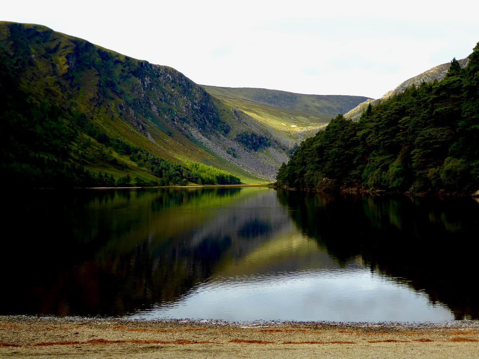 Lough Tay — route highlight