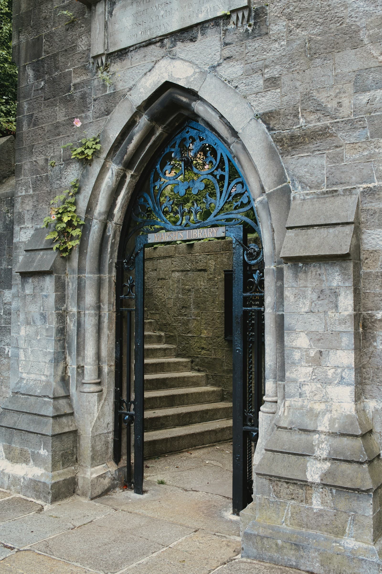 St Patrick's Cathedral and historic Dublin stone architecture
